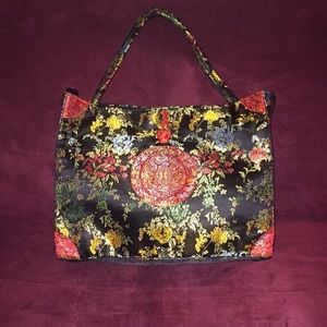 Chinese embroidered tote bag